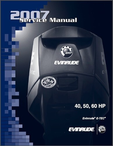 Brp evinrude tec 60 - 40, hp