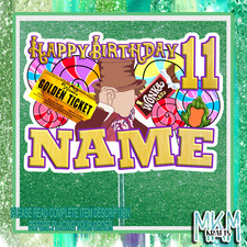 WILLY WONKA CHOCOLATE GOLDEN