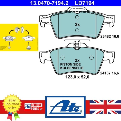 Brake pad set - set, for