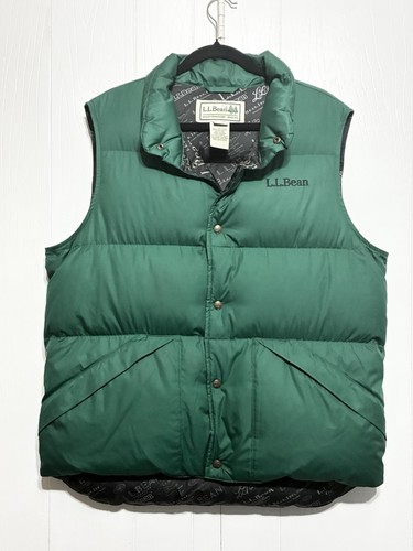 Bean down vest - bean, sz