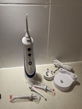 Water Flosser Cordless 3 Setting (Jet Normal Soft) with 4 Nozzles Water Flosser