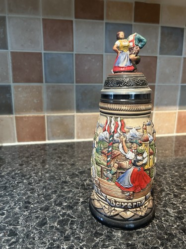 Vintage german tankard - vintage,