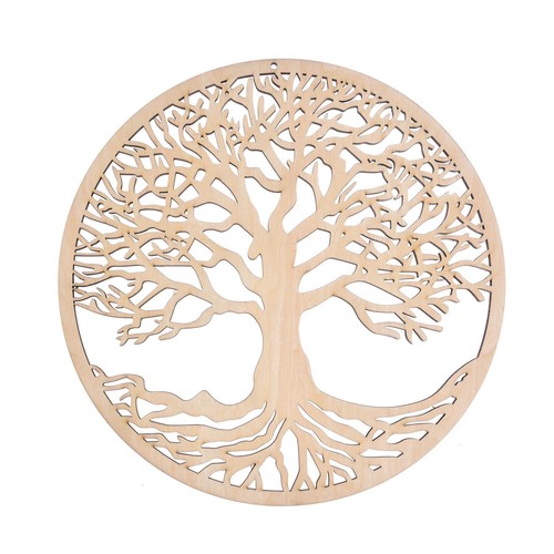 Tree life wall - of, wooden