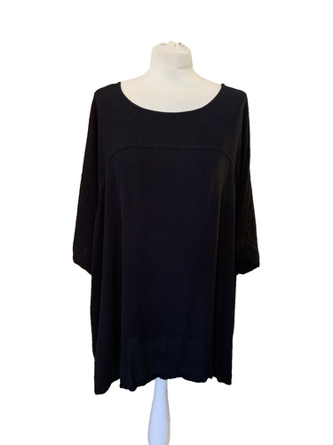 Sahara black viscose lagenlook - viscose,