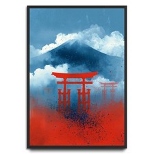 Japanese torii gate art - japanese,