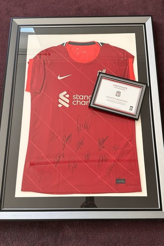 Liverpool hand signed - fc, hand-signed