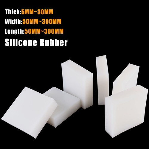White silicone rubber sheet - silicone,