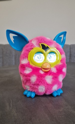 2012 furby figure - furby, pink,