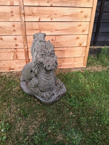 Dragon stoneware garden - dragon,