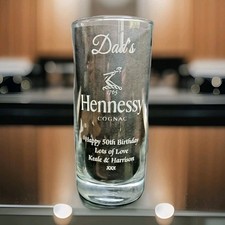 Personalised hennessy glass - hennessy,