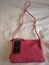 Next Pink Leather Across Body