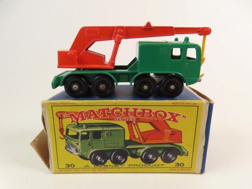 Matchbox wheel crane - matchbox, 8-wheel