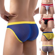 Mens Sexy Mesh See Through