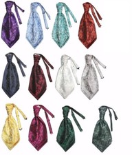 Mens satin ruche - ruche, paisley