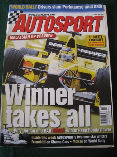 Autosport mar 2001 safety - 2001, f1