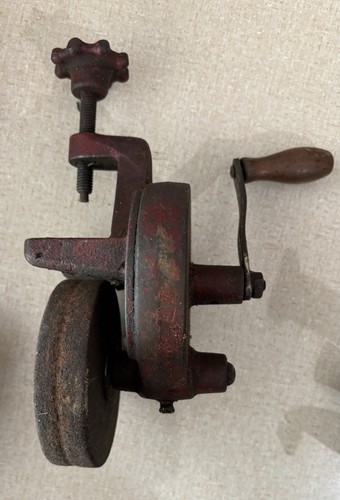 Vintage hand crank bench - vintage,