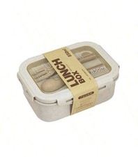 Lunch Box with Cutlery Set &