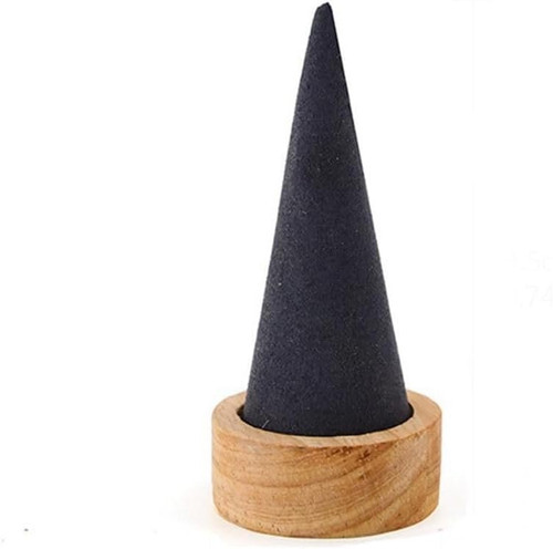 Wooden cone shaped bracelet - cone,