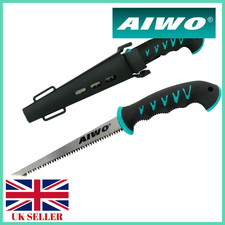 6" Plasterboard Jab saw and belt holster anti-slip grip anti-rust treated steel