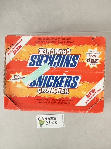 Vintage snickers crunch box - crunch,