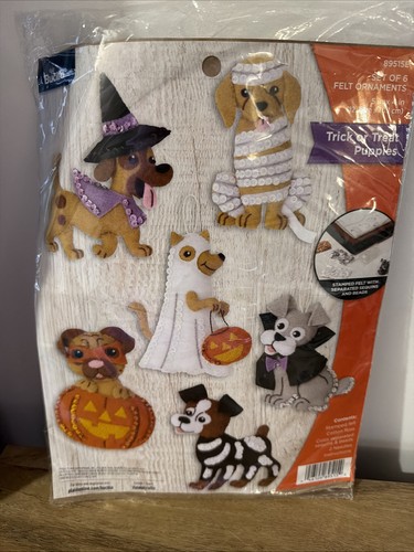 Bucilla felt ornaments - bucilla,