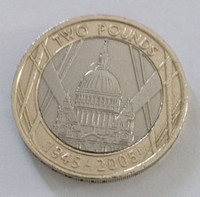 Error coin ST PAUL'S CATHEDRAL