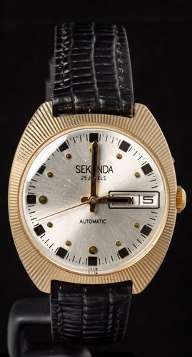 Sekonda ussr silver dial - sekonda,