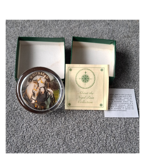 Whitbread glass trinket - whitbread, box