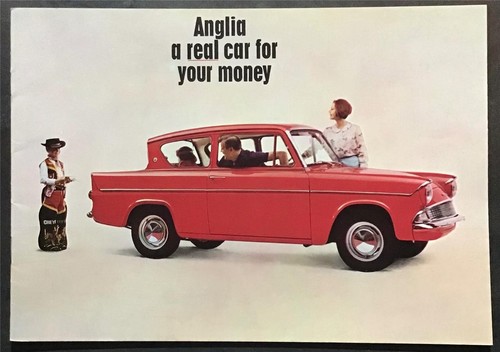 Ford anglia 105e car range - car,