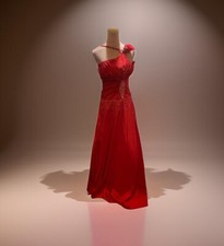 Long Red Dress 10