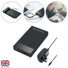 6Gbps USB3.0 To SATA III 2.5" 3.5" External Hard Drive Enclosure HD SSD HDD Case