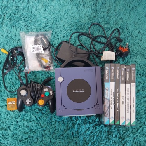 Nintendo gamecube purple - nintendo,