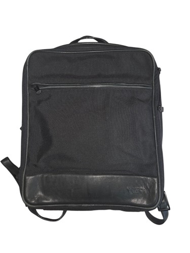 Tumi black leather and nylon - tumi,