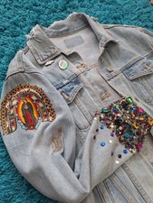 denim jacket,blingbling