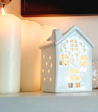 House oil burner - house, ceramic