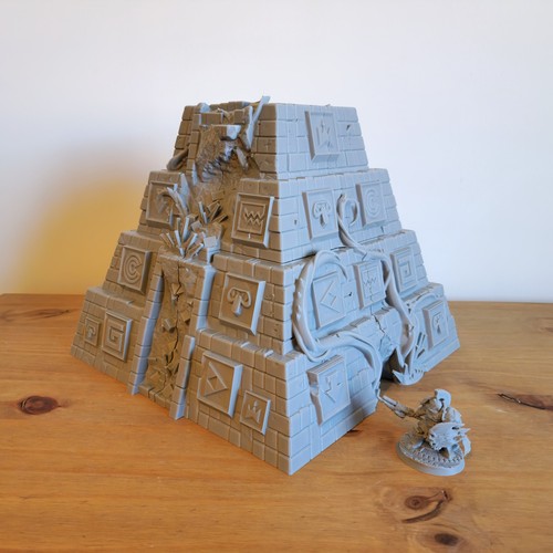 Aztec pyramid scatter - aztec, |