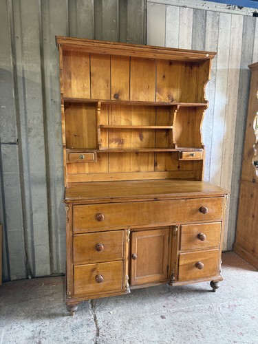 Vintage pine dresser - vintage,