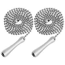 2x Columnar Light Pull Chain