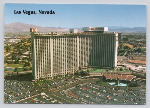 Postcard hilton hotel casino - postcard,