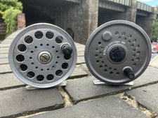 Two Fly reels, Leeda Rimfly