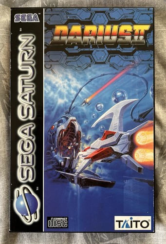 Darius sega saturn boxed - darius, saturn,