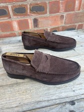 mens suede SCHUH loafers - uk