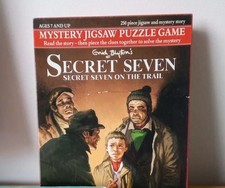 Vintage Retro Enid Blyton Secret Seven Jigsaw Puzzle Game