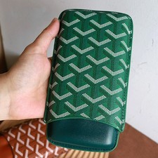 Leather Cigar Holder Case