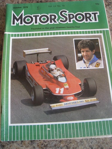Motor sport oct 1979 - sport, renault