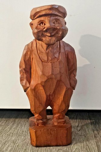 Vintage quebec folk art wood - folk,