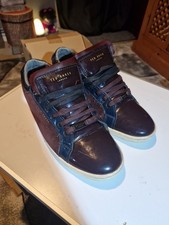 TED BAKER BURGUNDY TRAINERS- SIZE 9