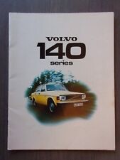 VOLVO 140 SERIES orig 1974 UK Mkt Sales Brochure - 144 145