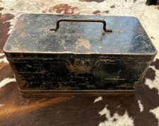 old metal trunk