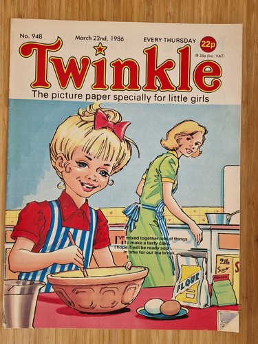 Twinkle vintage comic - vintage, uk
